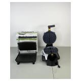 Cuisinart Panini Press and Hamilton Beach Waffle Maker Lot