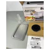 Borlebbi Electric Food Slicer Model SL-518M