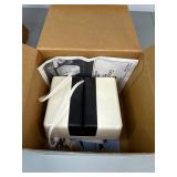 Assorted Kitchen Knives with Knife Block and Electric Sharpener