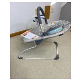 Baby Gear Lot: Bassinet, Bouncer, Swing, and Winter Car Seat Cover
