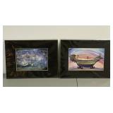 Robert Shields Signed Art Prints (2), 12x9 Inches Each