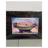 Robert Shields Signed Art Prints (2), 12x9 Inches Each