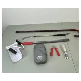 Golden Years Kit with Blood Pressure Monitor, Cane, Shoe Horns, and Sock Assist