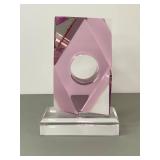 Shlomi Haziza Signed Vintage Lucite Sculpture, Approx. 13.5 in. Tall