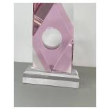 Shlomi Haziza Signed Vintage Lucite Sculpture, Approx. 13.5 in. Tall