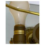 Stiffel Brass Table Lamp, Mid-Century Modern, 32.5 in, Tested Working