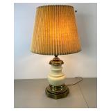 Stiffel Brass Table Lamp, Mid-Century Modern, 32.5 in, Tested Working