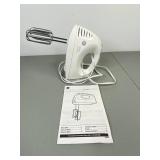 Assorted Baking Lot - GE Hand Mixer, Pie Tins, Springform Pans, Mixing Bowls