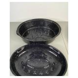 Granite Ware Roasting Pans, 2 Sizes