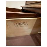 White Furniture Co. Lighted Hutch, 55.5 in W x 17 in D x 80 in H