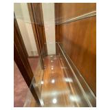 White Furniture Co. Lighted Hutch, 55.5 in W x 17 in D x 80 in H