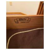 White Furniture Co. Expandable Buffet Cabinet, 38"W/76"W x 20"D x 32"H