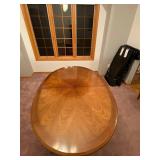 White Furniture Company Dining Table and 7 Chairs Set