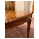 White Furniture Company Dining Table and 7 Chairs Set