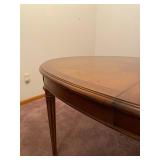 White Furniture Company Dining Table and 7 Chairs Set