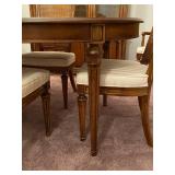 White Furniture Company Dining Table and 7 Chairs Set