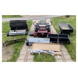 Toro TimeCutter SS5000 Zero-Turn Mower with Lawn Attachments