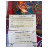 Vintage 1978 Bally Six Million Dollar Man Pinball Machine