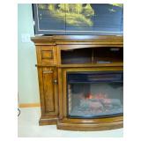 ChimneyFree Electric Fireplace Cabinet with Remote, 59.5 in x 19 in x 39.5 in