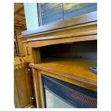 ChimneyFree Electric Fireplace Cabinet with Remote, 59.5 in x 19 in x 39.5 in