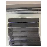 Vintage General Electric VHS Player 9-7100 with 6 Blank Tapes