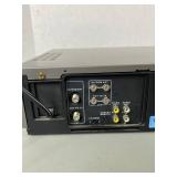 Vintage General Electric VHS Player 9-7100 with 6 Blank Tapes