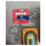 Assorted Board Games, Puzzles and Playing Cards Lot