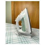 Vintage Singer Model 500A Sewing Machine w/ Accessories, Rowenta Iron, Table