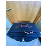 3-Piece Black Softside Luggage Set with Adidas Backpack