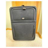 3-Piece Black Softside Luggage Set with Adidas Backpack