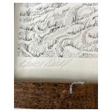 Bruce Diehl Signed & Numbered Barn Print, West Brome Quebec, Framed