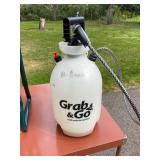 Gardening Essentials Lot: Kneeler Bench, Preen Weed Preventer, Sprayer, Tools