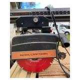 Vintage Sears Craftsman 10" Radial Arm Saw with Stand and Light