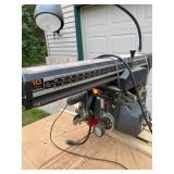 Vintage Sears Craftsman 10" Radial Arm Saw with Stand and Light