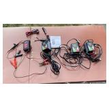 4 Battery Tenders, BatteryMINDer and Nuxpeak Charger Lot