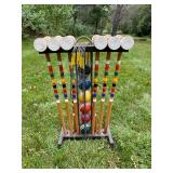 Vintage Forster Croquet Set Made in USA