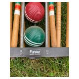 Vintage Forster Croquet Set Made in USA