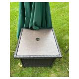 2 Chair and Table Patio Set with Umbrella