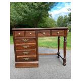 Vintage Ethan Allen Desk, 40in Wide