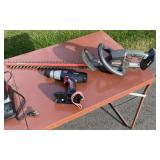 Craftsman 19.2V Hedge Trimmer, Hammer Drill, Batteries and Chargers