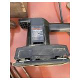 Hand tool lot - Weller soldering kit, Black & Decker sander, Craftsman rasp