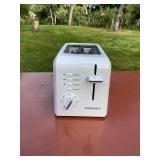 Cuisinart Toaster, Hamilton Beach Coffee Maker, CD Clock Radio, Shelf Organizer
