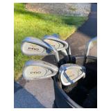 Wilson Pro Staff Golf Club Set with MacGregor Bag