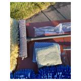 Assorted Car Wash Mitts, Brushes, and Scrubs