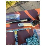 Assorted Car Wash Mitts, Brushes, and Scrubs