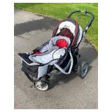 Teutonia Jogging Stroller Spirit S3 with Bassinet