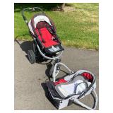 Teutonia Jogging Stroller Spirit S3 with Bassinet