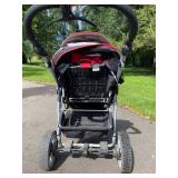 Teutonia Jogging Stroller Spirit S3 with Bassinet