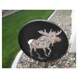 Large outdoor Metal Elk Silhouette ...