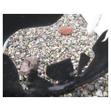Large outdoor Metal Elk Silhouette ...